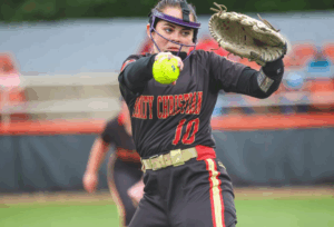 Trinity Christian bows out of state softball tournament with pair of defeats on Wednesday